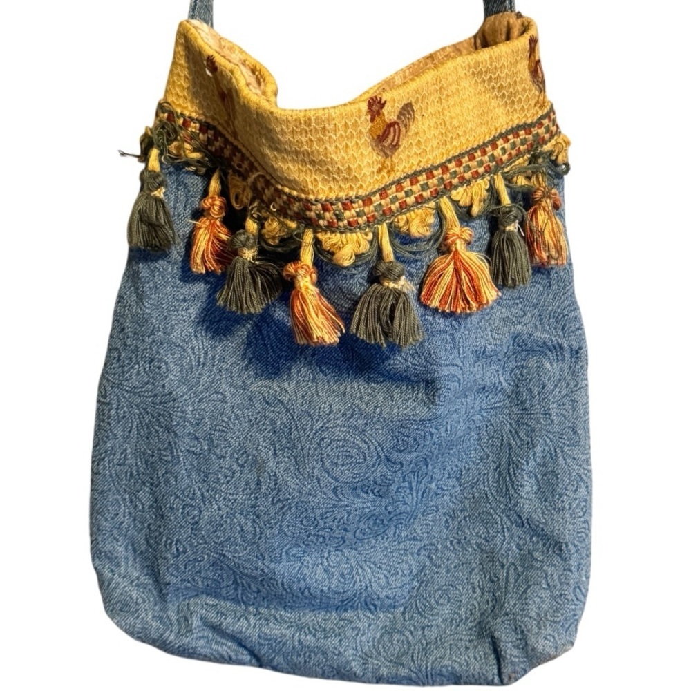 Vintage Denim‎ Shoulder Bag - Picture 3 of 5